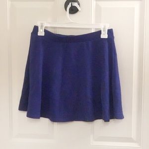 FOREVER 21 Royal Blue Mini Flare Skirt💎